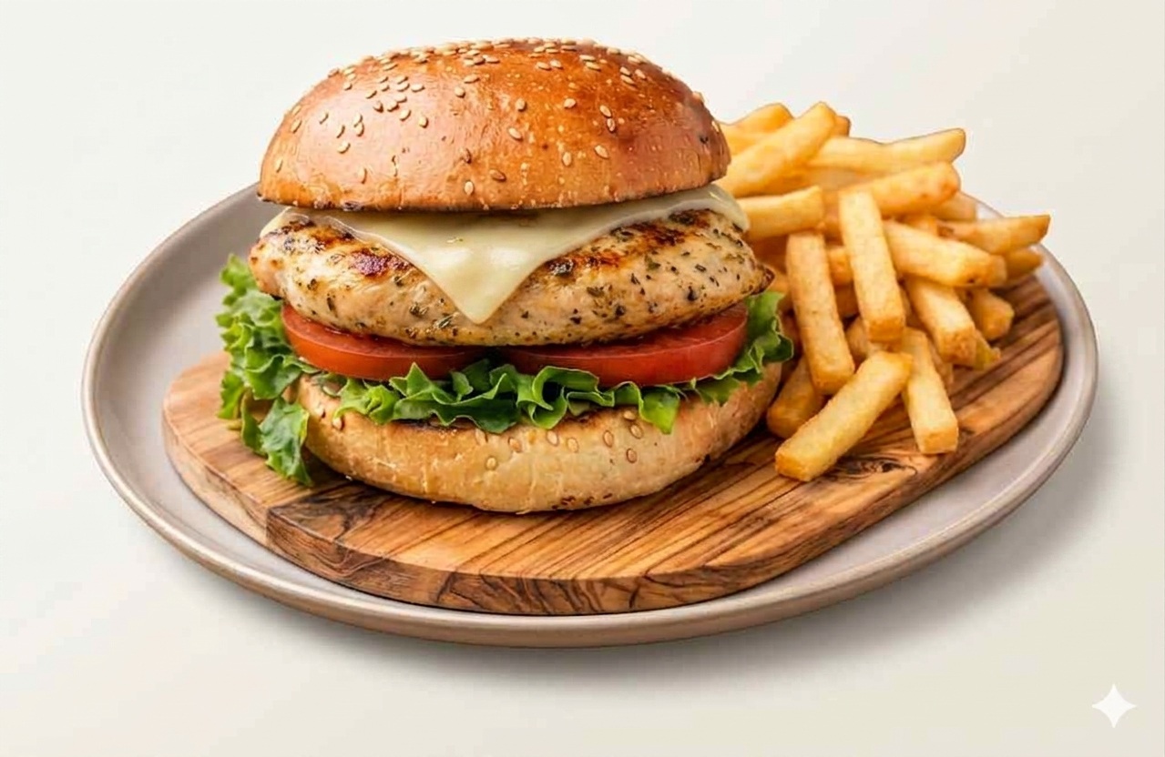 Fried Chicken Burger